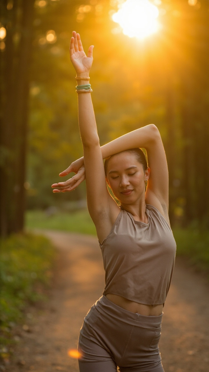 Afternoon exercise during bladder meridian peak